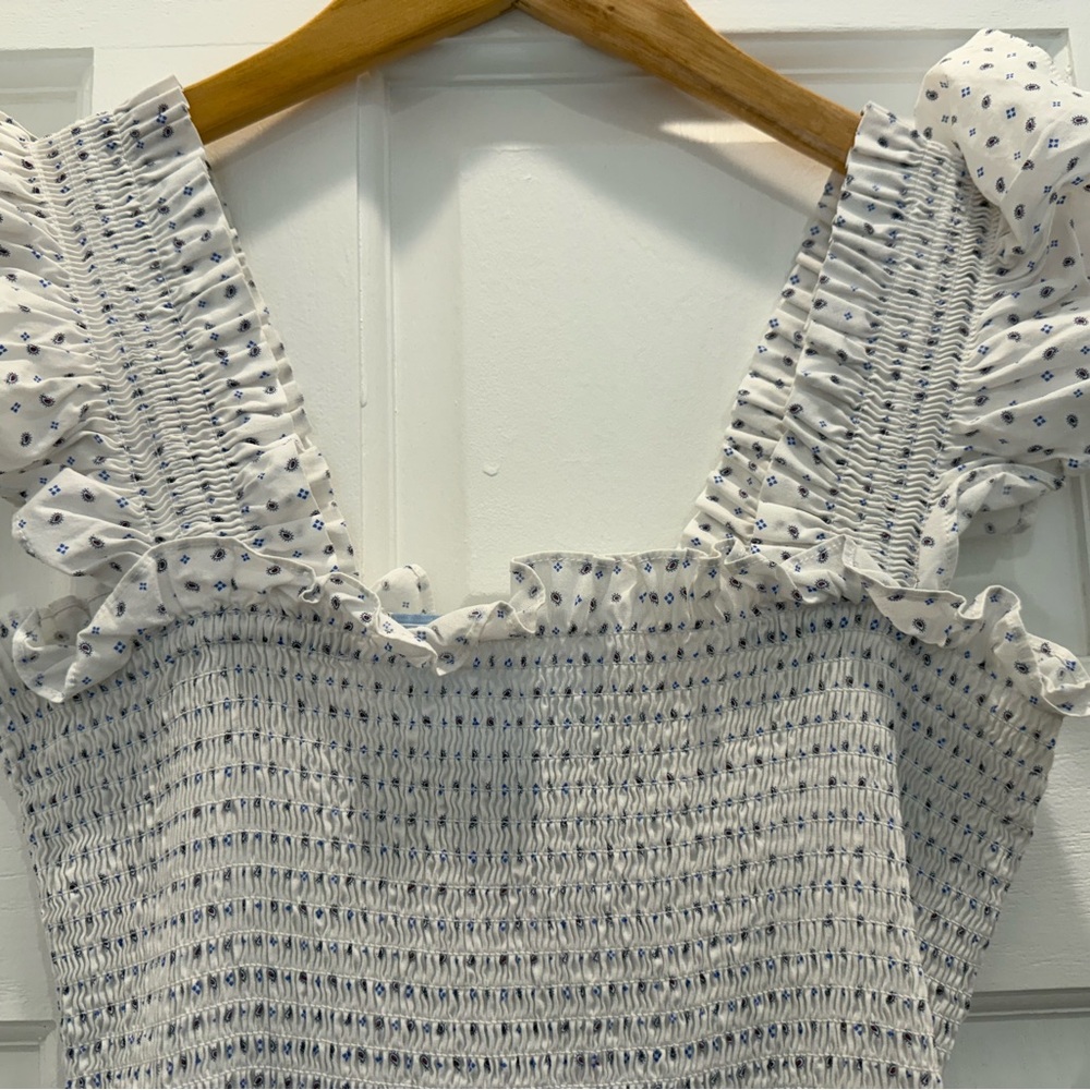 Hill House Pameplonne Paisley cotton Dress